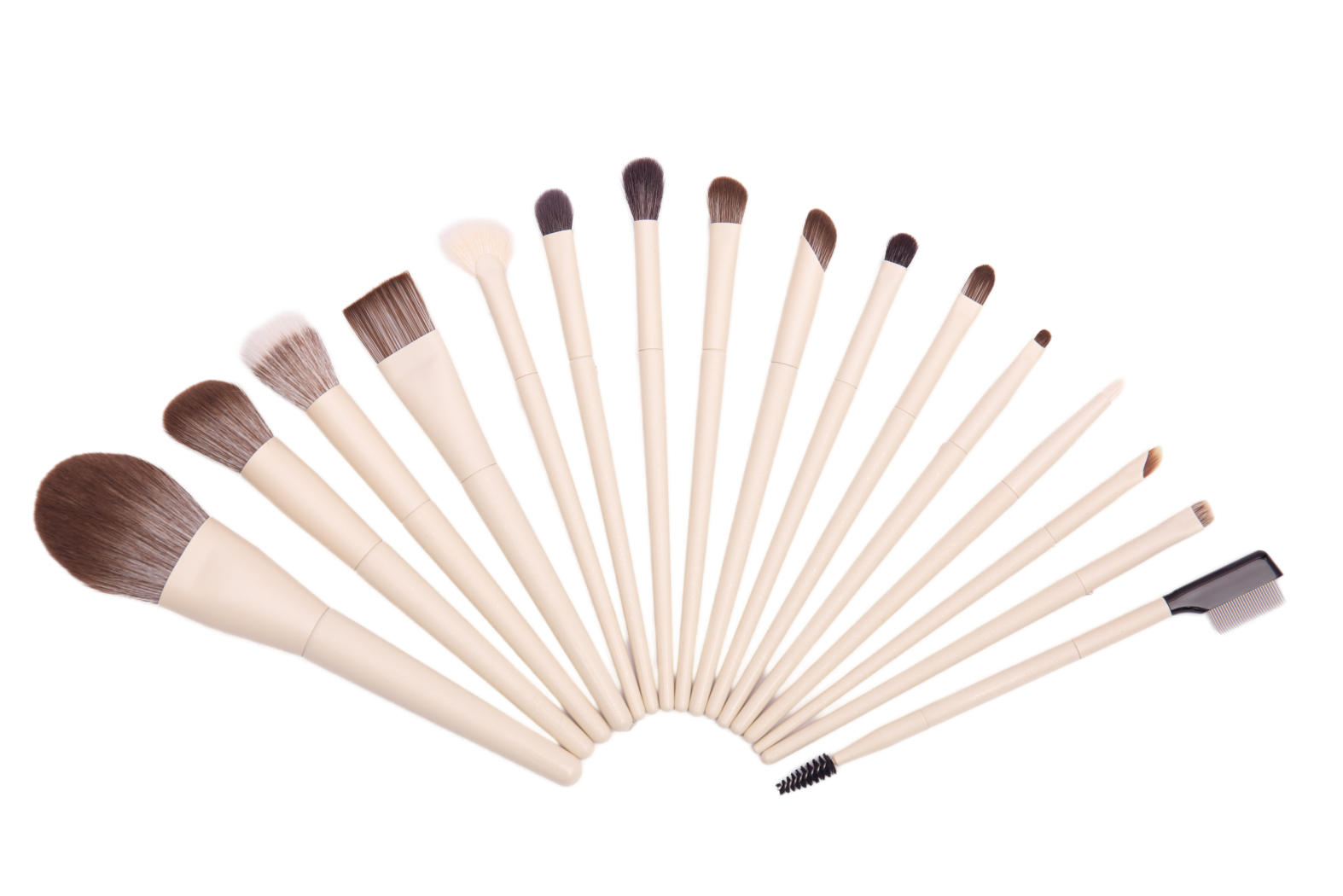 Wood handle brushes (set)