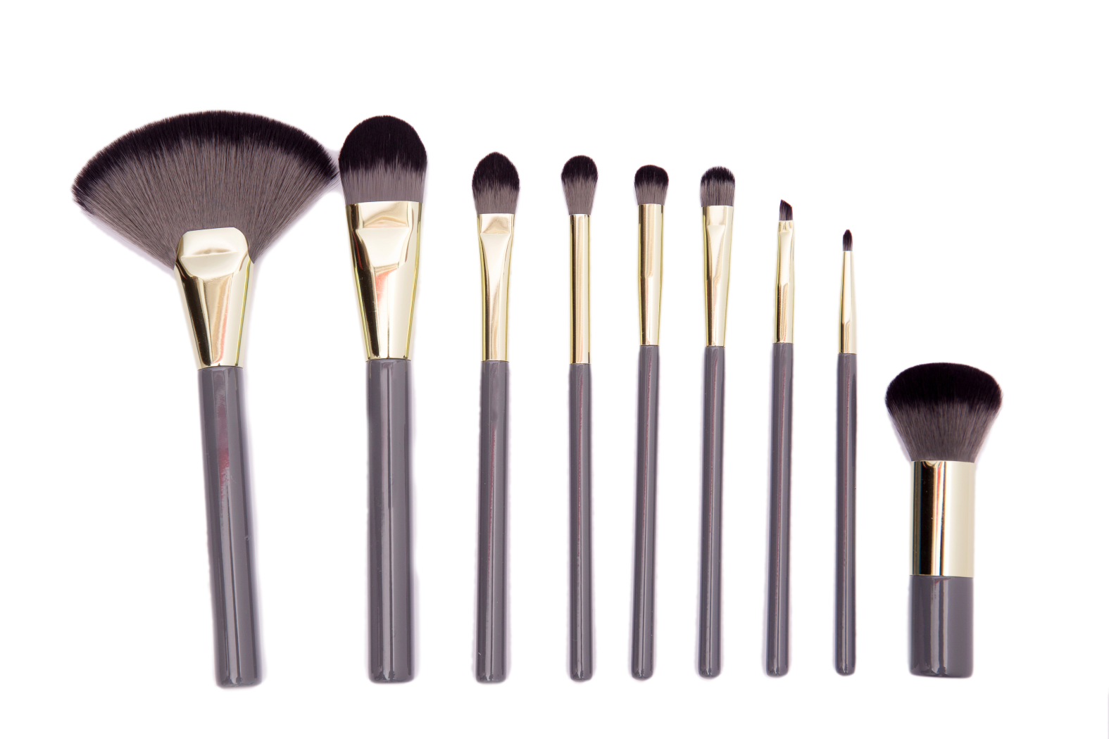 Wood handle brushes (set)