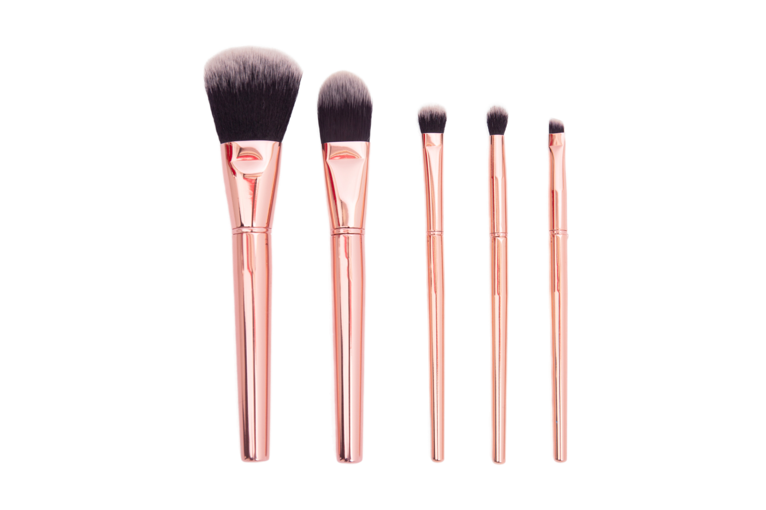 Aluminum handle brushes (set)